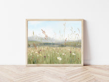 Load image into Gallery viewer, "Wild Flowers" a Horizontal Oil Painting Giclee Print