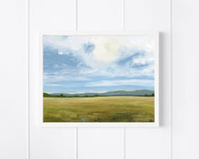 Load image into Gallery viewer, "In The Country" a Horizontal Oil Painting Giclee Print
