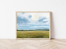 Load image into Gallery viewer, "In The Country" a Horizontal Oil Painting Giclee Print