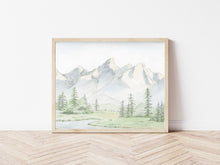 Load image into Gallery viewer, "Happy Place" a Horizontal Minimalist Landscape Giclee Print