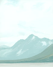 Load image into Gallery viewer, "Jackson Lake" a Vertical Landscape Giclee Print