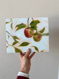 "Harvest" a Horizontal Oil Painting Giclee Print