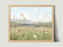 Load image into Gallery viewer, &quot;Wild Flowers&quot; a Horizontal Oil Painting Giclee Print
