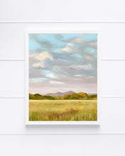 Load image into Gallery viewer, &quot;Fall Sky&quot; a Vertical Oil Painting Giclee Print
