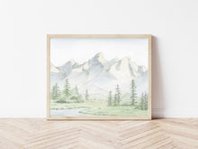 Load image into Gallery viewer, &quot;Happy Place&quot; a Horizontal Minimalist Landscape Giclee Print
