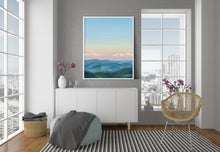 Load image into Gallery viewer, &quot;Cotton Candy Clouds&quot; a Vertical Landscape Giclee Print
