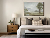 "In His Care" a Horizontal Oil Painting Giclee Print