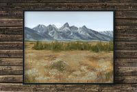 "Golden Stillness" a Horizontal Giclee Landscape Print