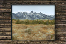 Load image into Gallery viewer, &quot;Golden Stillness&quot; a Horizontal Giclee Landscape Print
