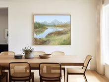 Load image into Gallery viewer, &quot;Calm at Mt. Moran&quot; a Horizontal Giclee Landscape Print
