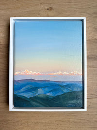 "Cotton Candy Clouds" an ORIGINAL landscape oil painting