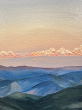 Load image into Gallery viewer, &quot;Cotton Candy Clouds&quot; an ORIGINAL landscape oil painting
