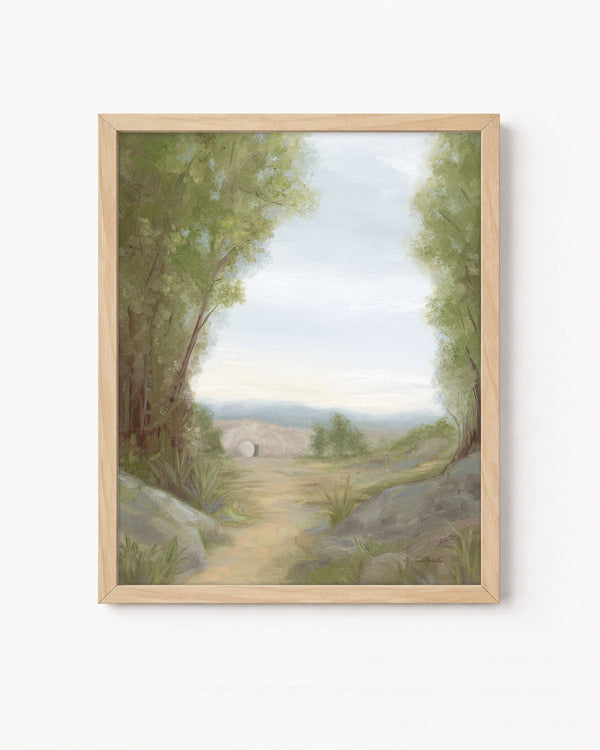 "So Come What May" a Vertical Easter Giclee Print