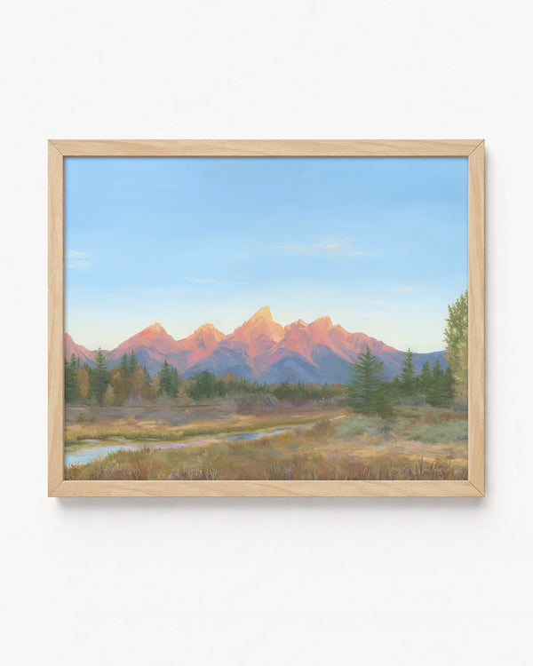 "Sunrise" a Horizontal Giclee Landscape Print