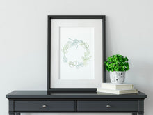 Load image into Gallery viewer, Wreath Continuous Line, digital download
